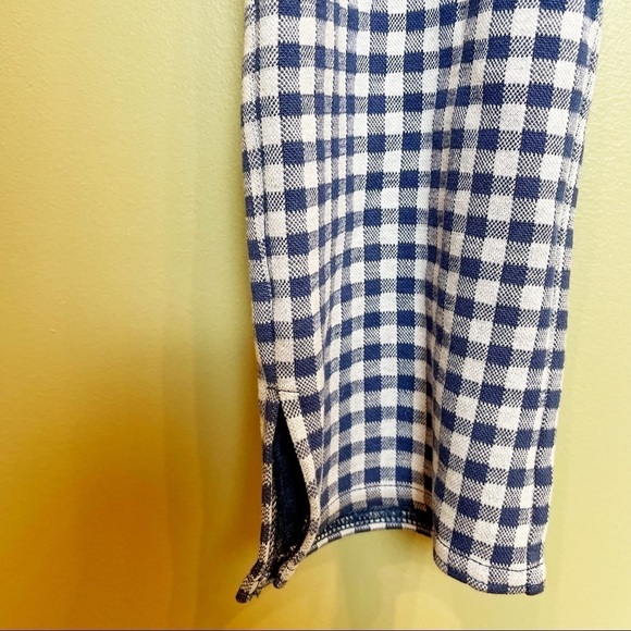 Nordstrom Plaid Ponte Crop Leggings XL - Picture 6 of 8